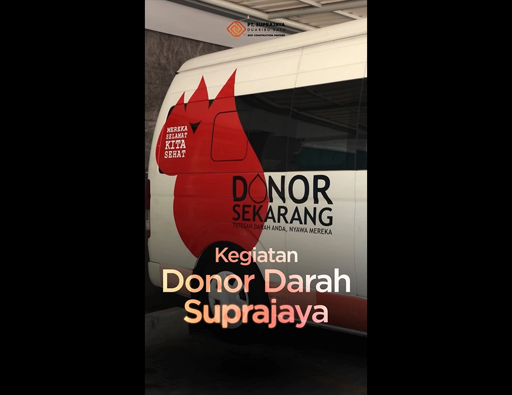 Kegiatan Donor Darah di PT Suprajaya